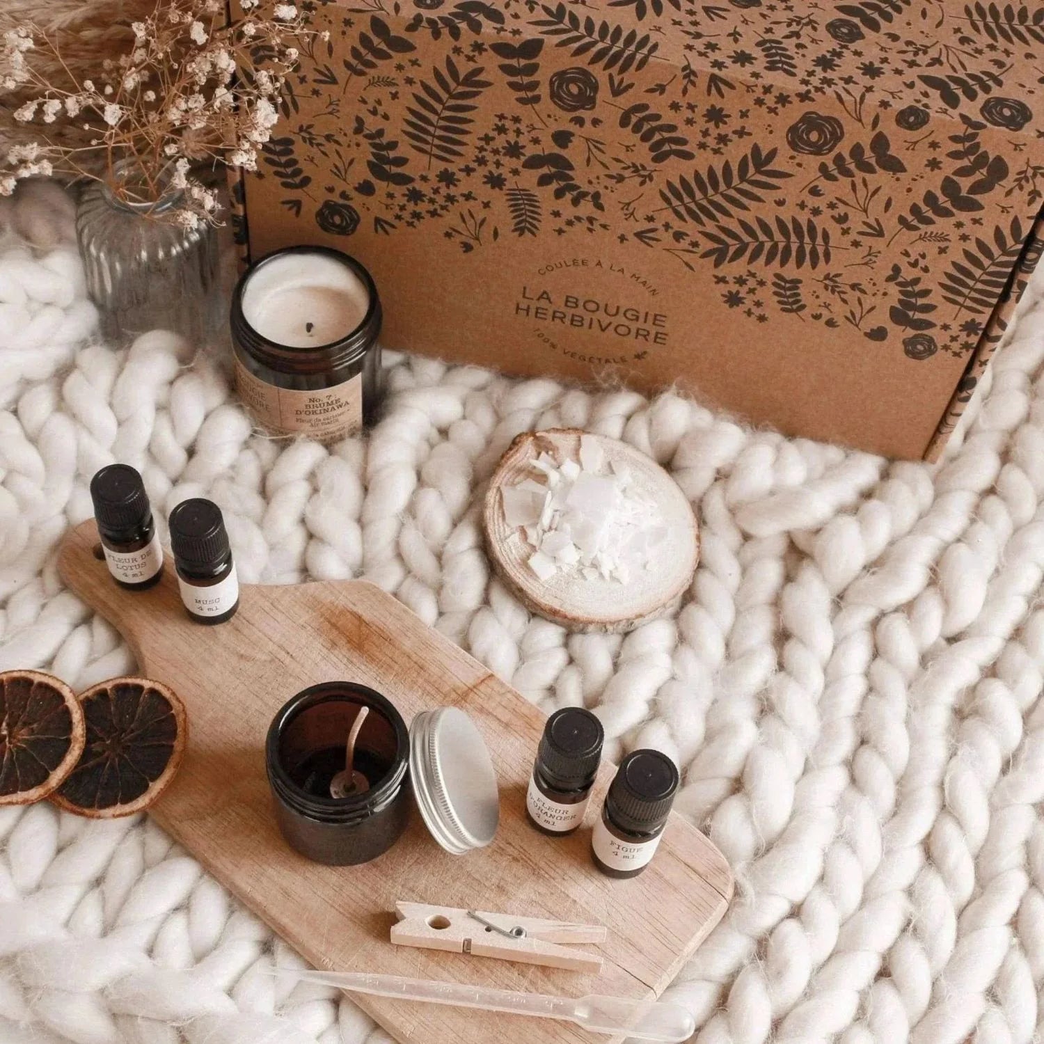 Box DIY Bougies Purification – 4 Parfums Spirituels Sélectionnés – Image 2