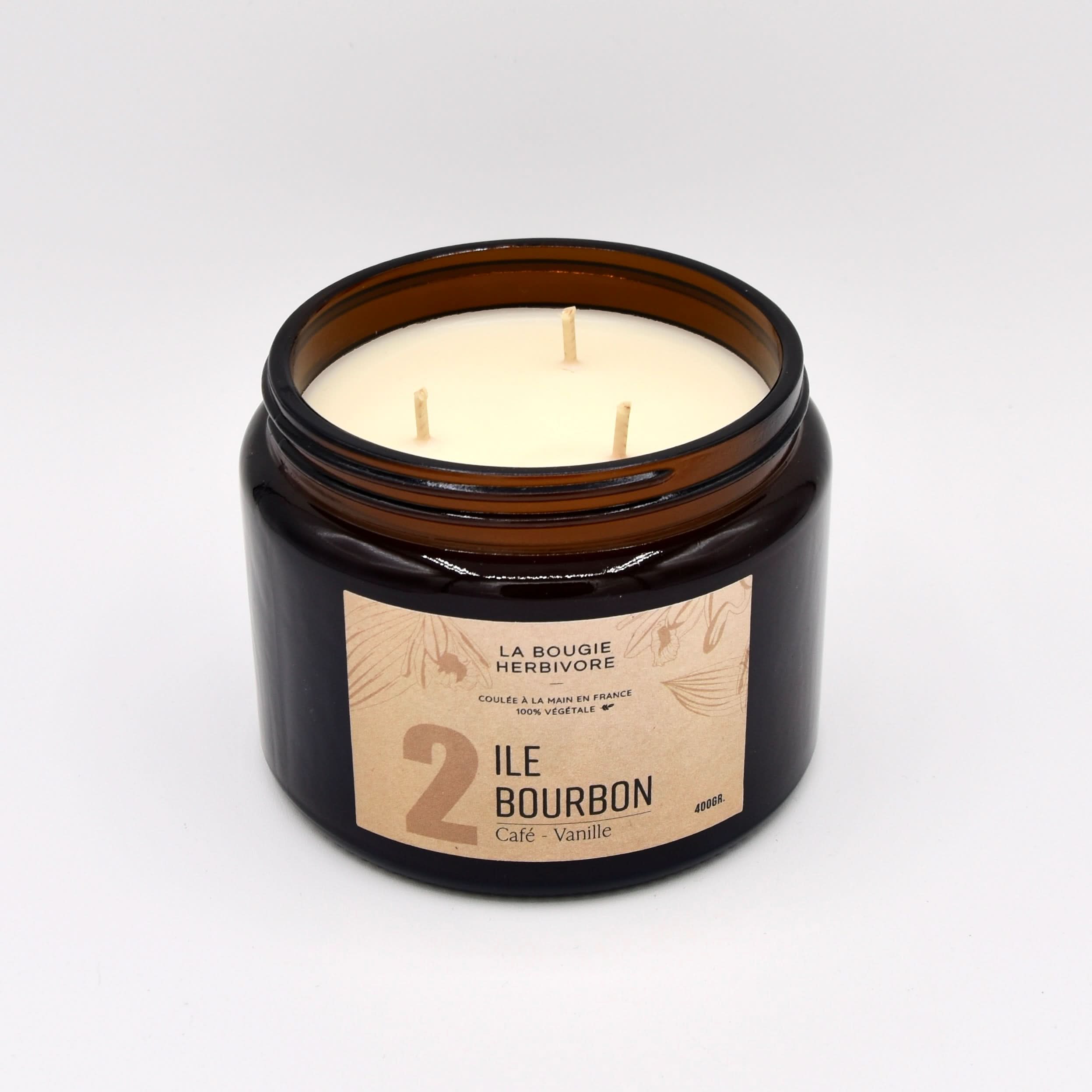 Bougies Parfumées Signature 400g – Choisissez parmi 12 parfums d’exception | La Bougie Herbivore – Image 2