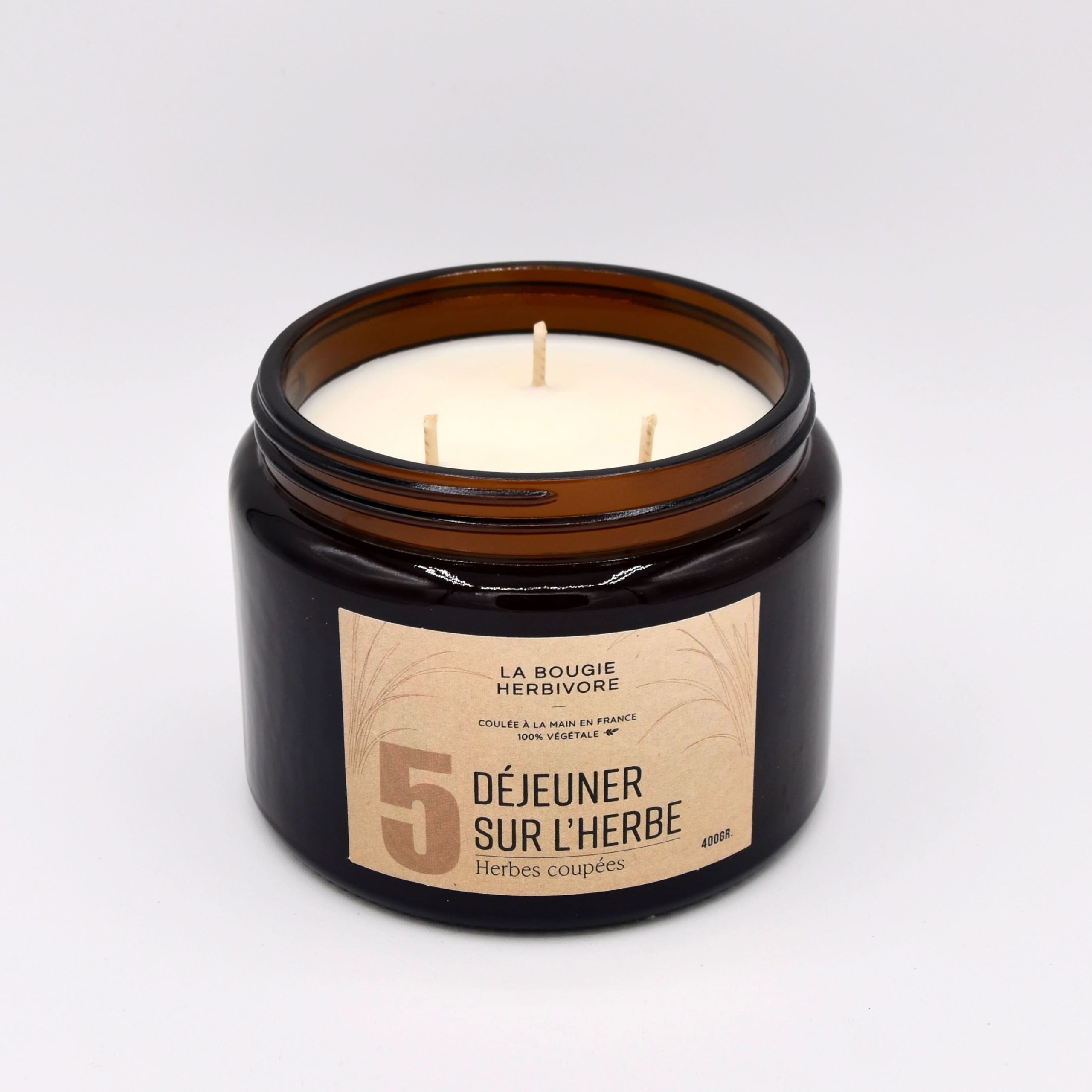 Bougies Parfumées Signature 400g – Choisissez parmi 12 parfums d’exception | La Bougie Herbivore – Image 5