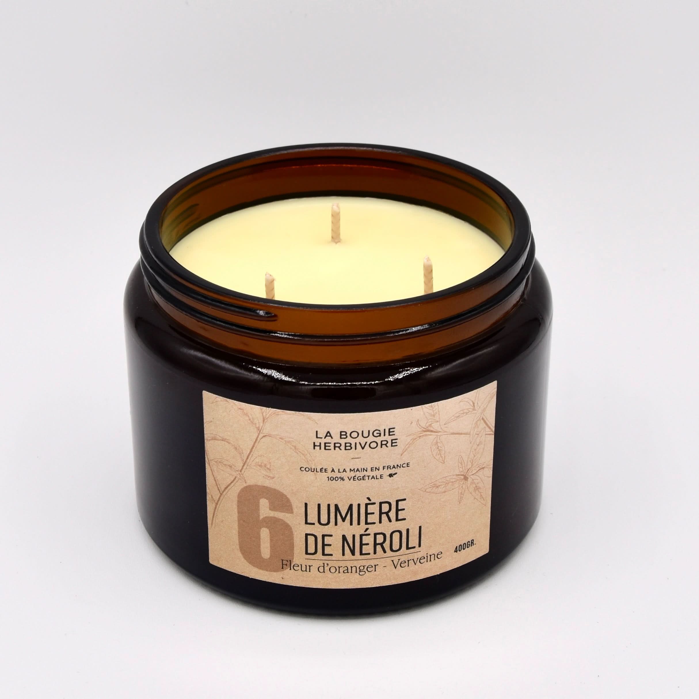 Bougies Parfumées Signature 400g – Choisissez parmi 12 parfums d’exception | La Bougie Herbivore – Image 6