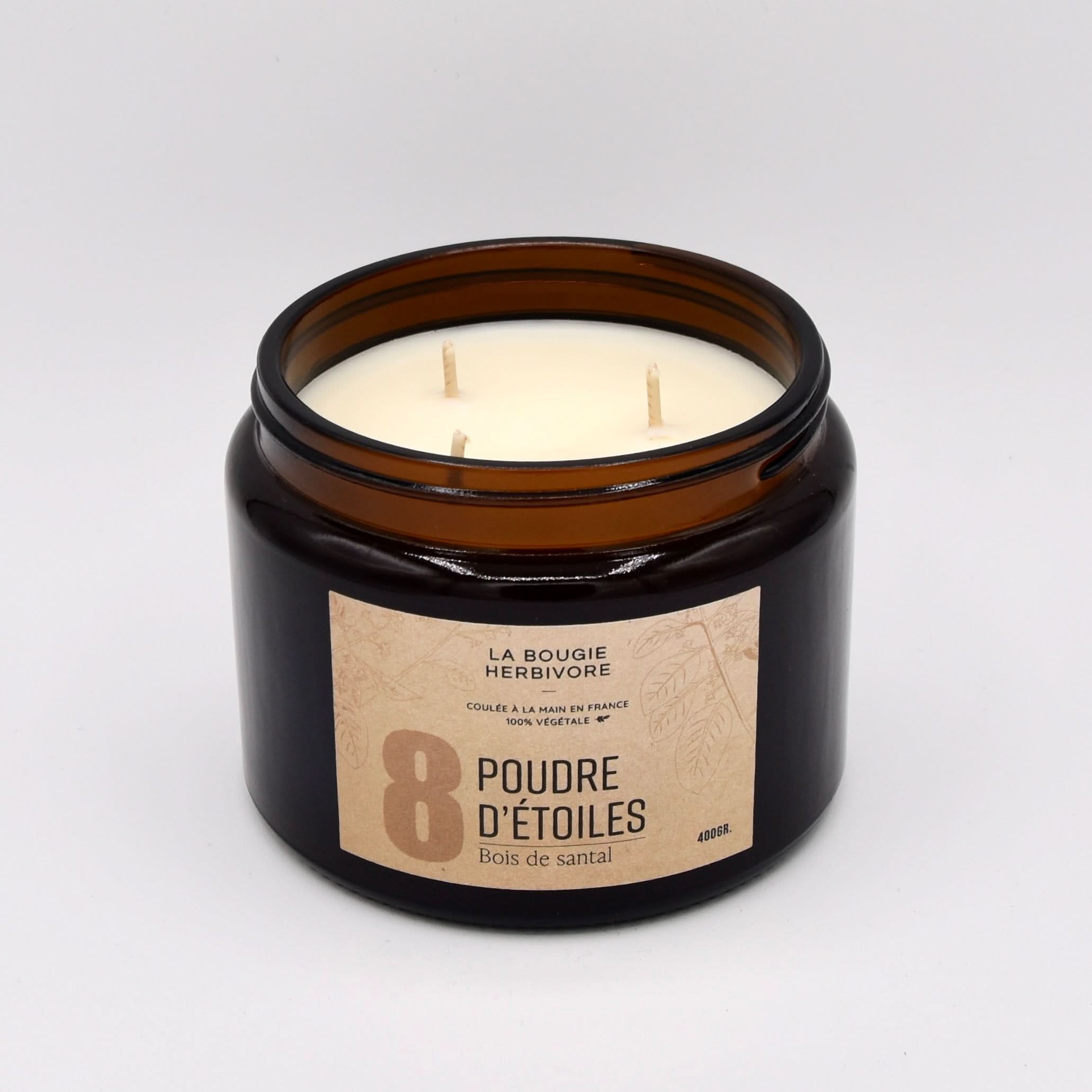Bougies Parfumées Signature 400g – Choisissez parmi 12 parfums d’exception | La Bougie Herbivore – Image 8