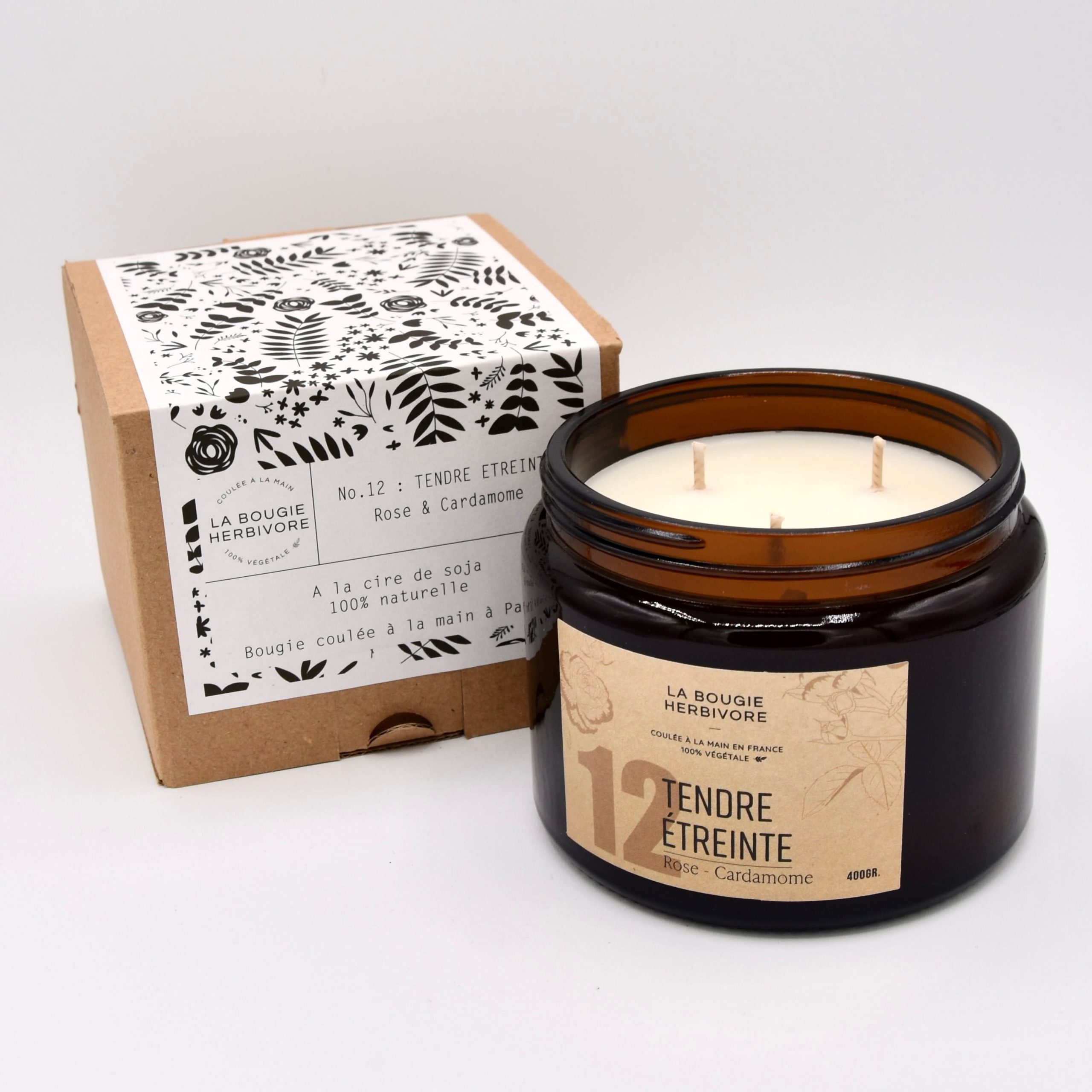 Bougies Parfumées Signature 400g – Choisissez parmi 12 parfums d’exception | La Bougie Herbivore – Image 13