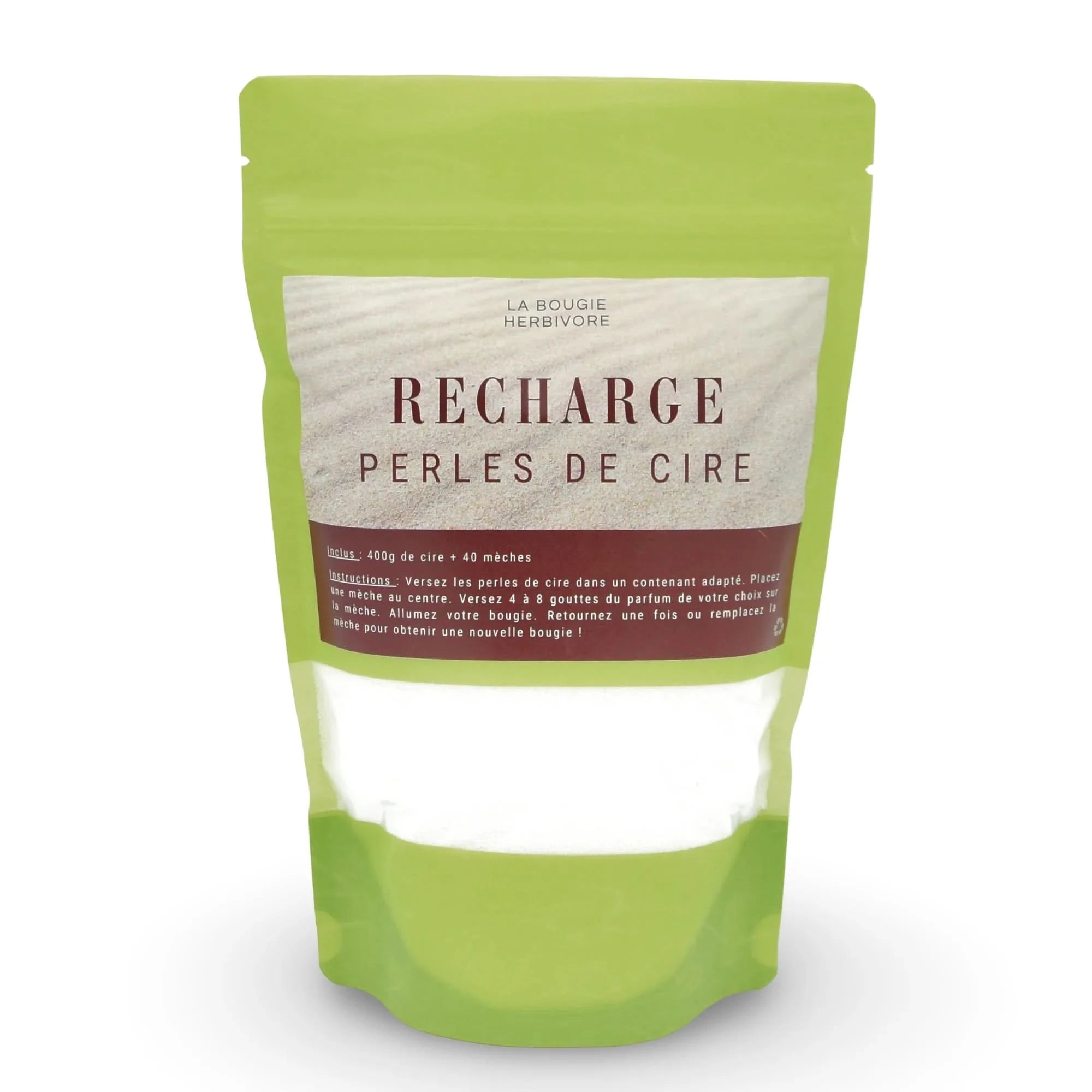 Comment utiliser la recharge bougie perlée